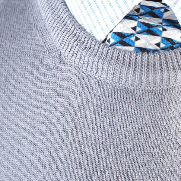 Luigi Borrelli - Crewneck Wool Sweater - Sweater | Outlet & Sale